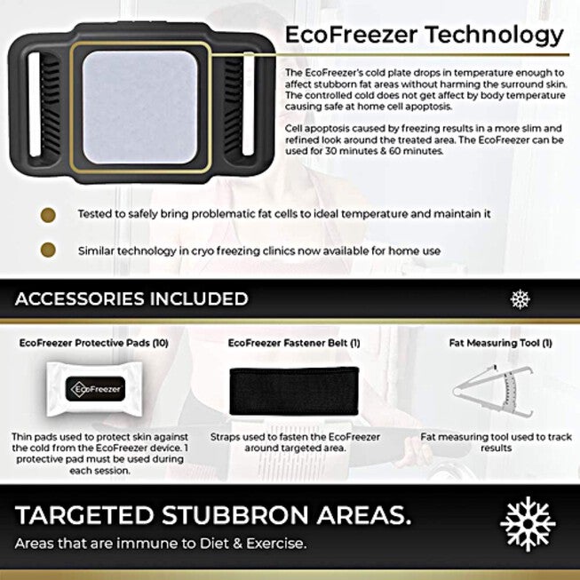 Ecofreezer Fat Freezing Belt Home Cryolipolysis Sculpting Wellness, , alternate image number null