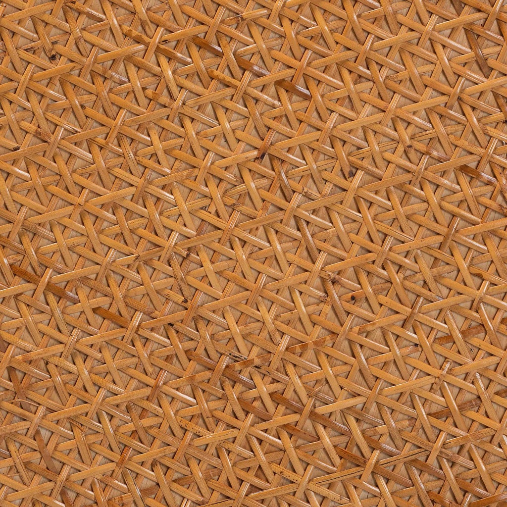 Close-up texture of woven rattan pattern