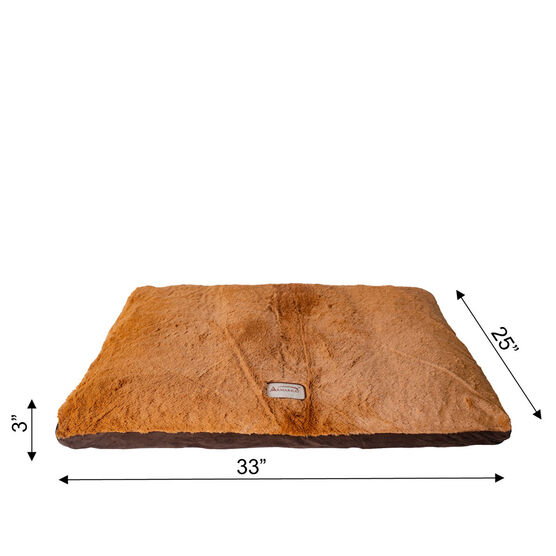 Medium Pet Dog Bed Mat With Poly Fill Cushion, , alternate image number null