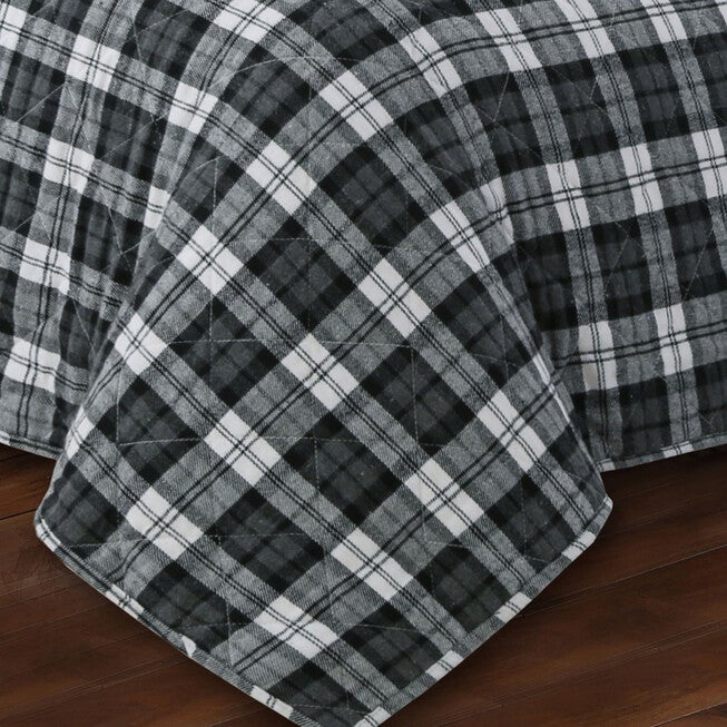 Estate Collection Berkshire Flannel Quilt Set, , on-hover image number 1