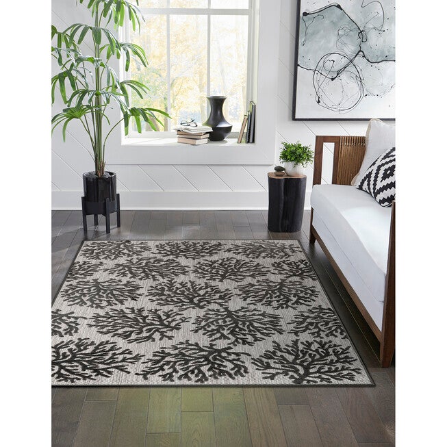 Liora Manne Rialto Coral Indoor/Outdoor Rug, , alternate image number null