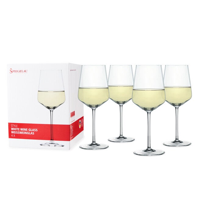 Style 15.5 Oz White Wine Glass (Set Of 4), CLEAR, hi-res image number null