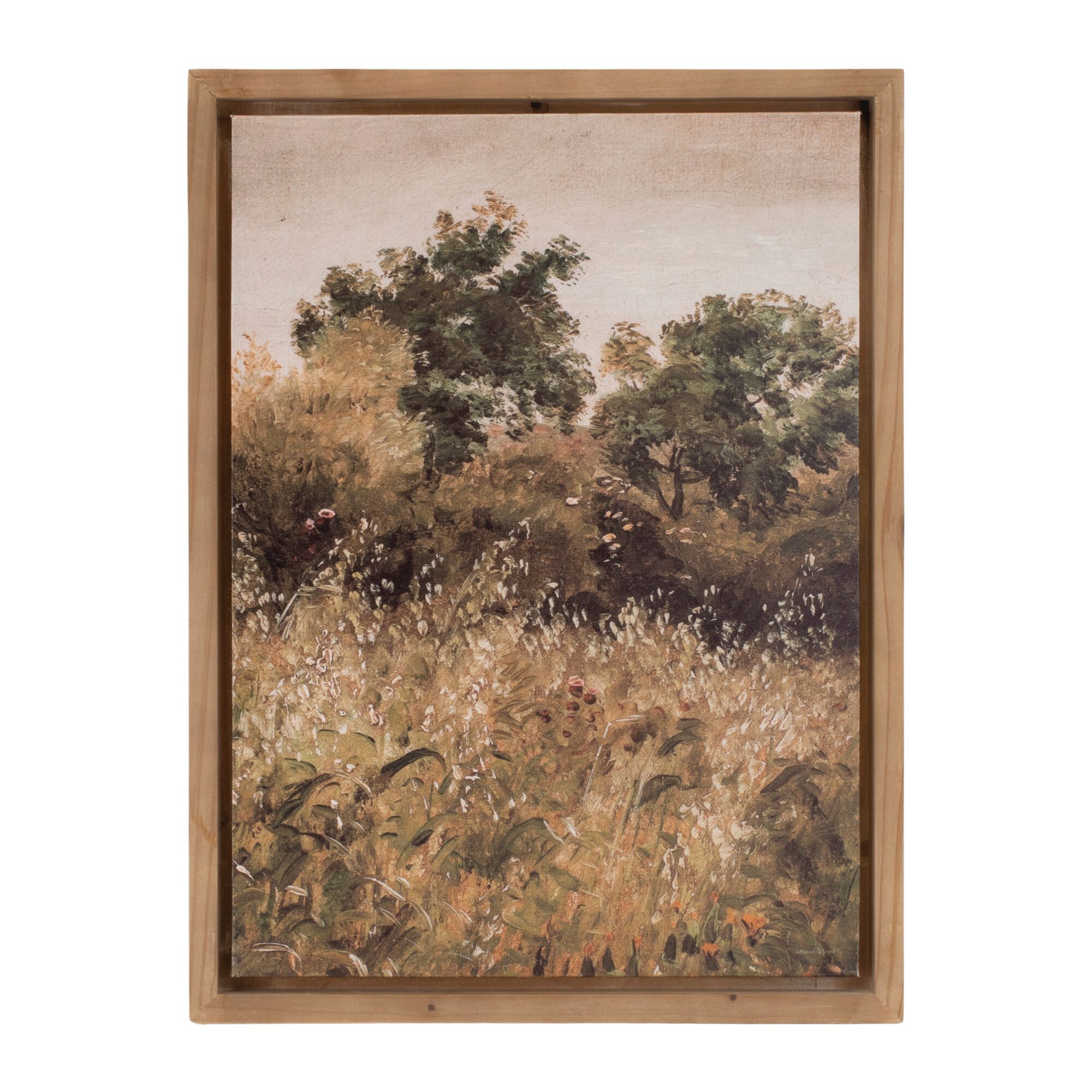 Framed Landscape Canvas Art (Set of 2), BROWN/GREEN, alternate image number 1
