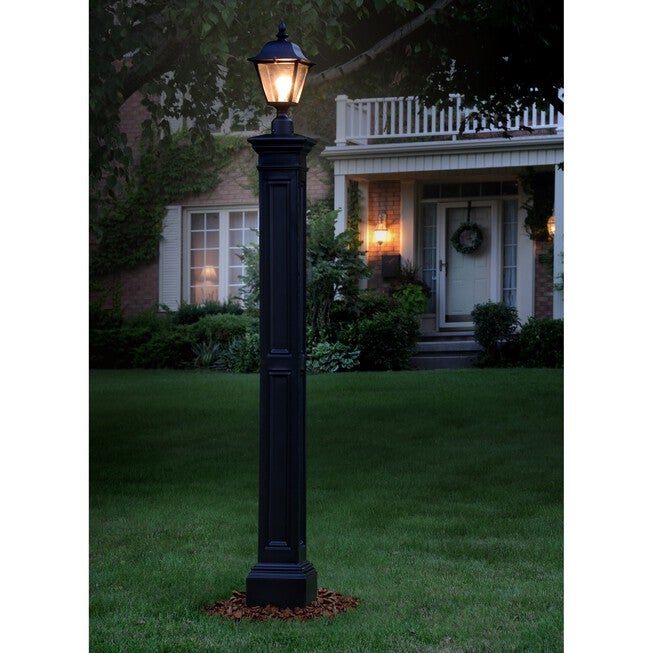 Liberty Lamp Post, BLACK, hi-res image number null