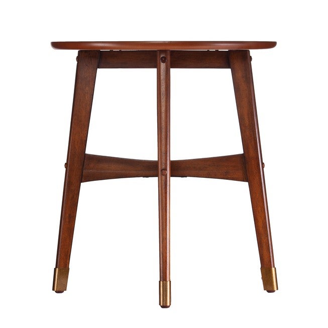 Rhoda Round Midcentury Modern End Table , , alternate image number 2
