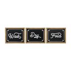 Wash Dry Fold Wall Decor Set of 3, MULTI, hi-res image number null