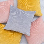 Palm Leave Velvet Accent Pillow, , alternate image number null