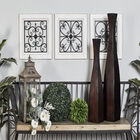 Set Of 4 Black Wood Farmhouse Wall Décor, , alternate image number null