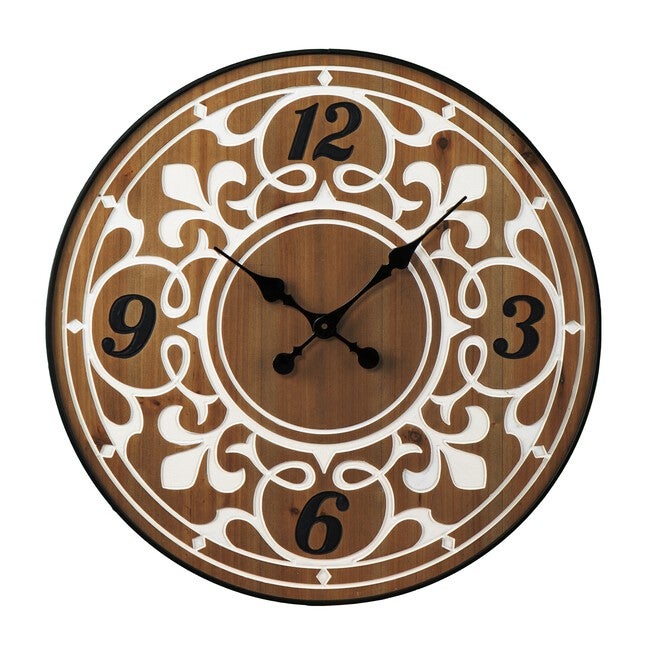Aprille Round Wall Clock, , on-hover image number 1