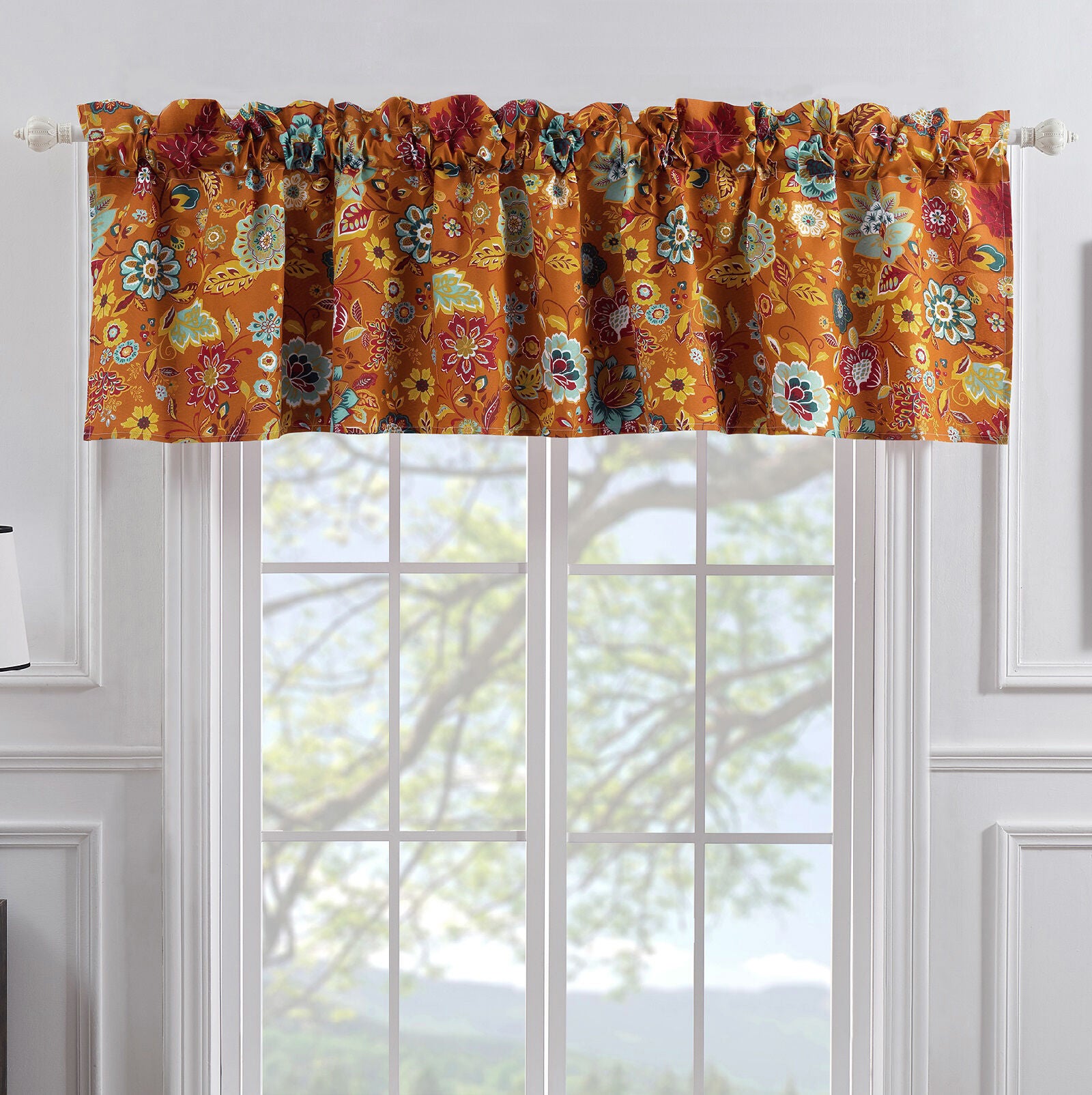 Astoria Window Valance Curtains, Spice, SPICE, alternate image number 2