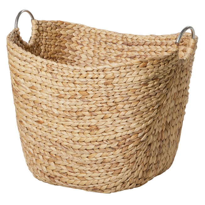 Brown Sea Grass Contemporary Storage Basket Storage Basket, , on-hover image number 1