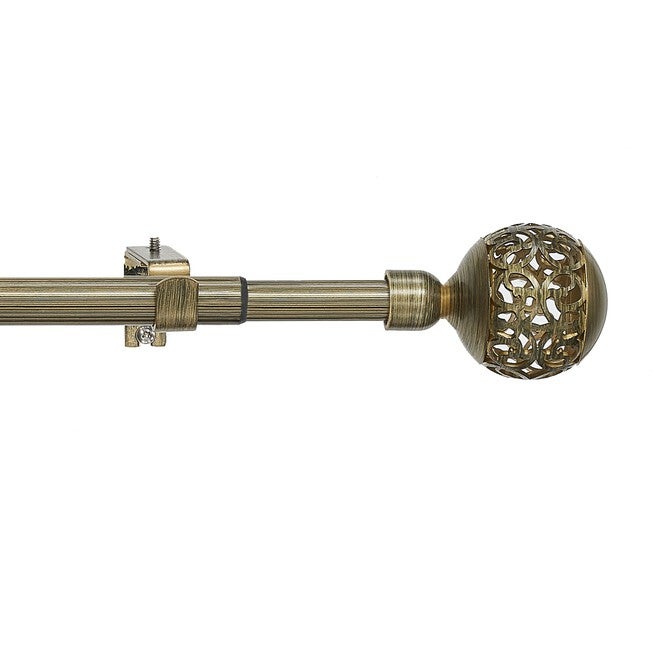 Buono Ii Decorative Rod And Finial Filigree, ANTIQUE GOLD, hi-res image number null