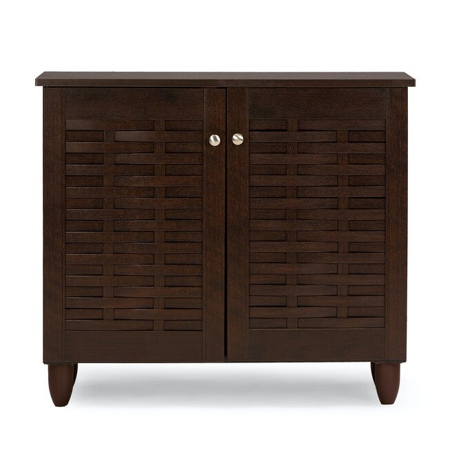 Winda 2-Door Wooden Entryway Shoes Storage Cabinet Furniture, , on-hover image number null
