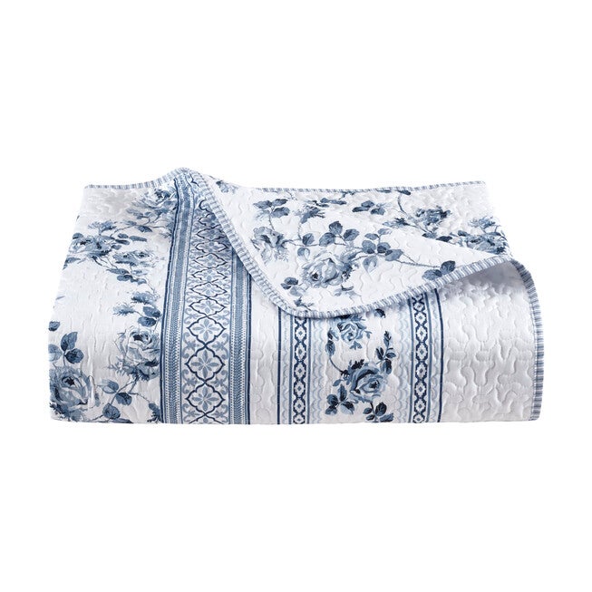 Rialto 3 Piece Quilt Set, FRENCH BLUE, alternate image number null