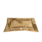 Pet Bed Mat, Dog Crate Soft Pad With Poly Fill Cushion, Medium Sage Green, , alternate image number null