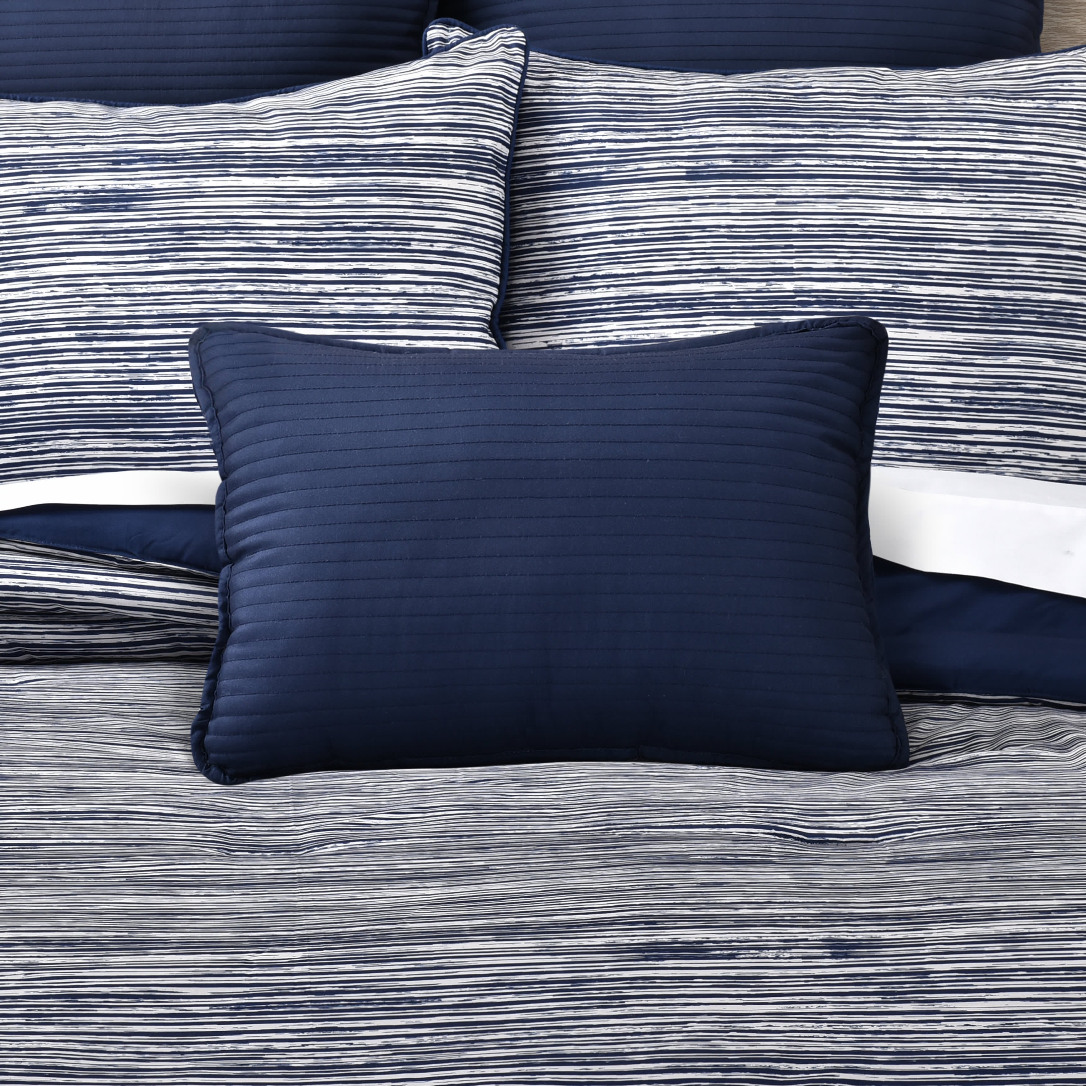 Dalton Boudoir Decorative Throw Pillow, NAVY, alternate image number null