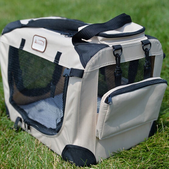 Folding Soft Dog Crate For Dogs And Cats, Pet Travel Carrier, , alternate image number null