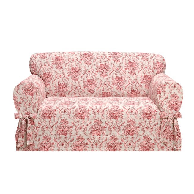 Kathy Ireland Chateau Love Seat Cover, , on-hover image number 1