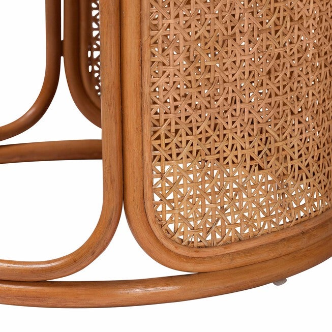 Eldon Bohemian Honey Rattan Large End Table, LIGHT, alternate image number 3