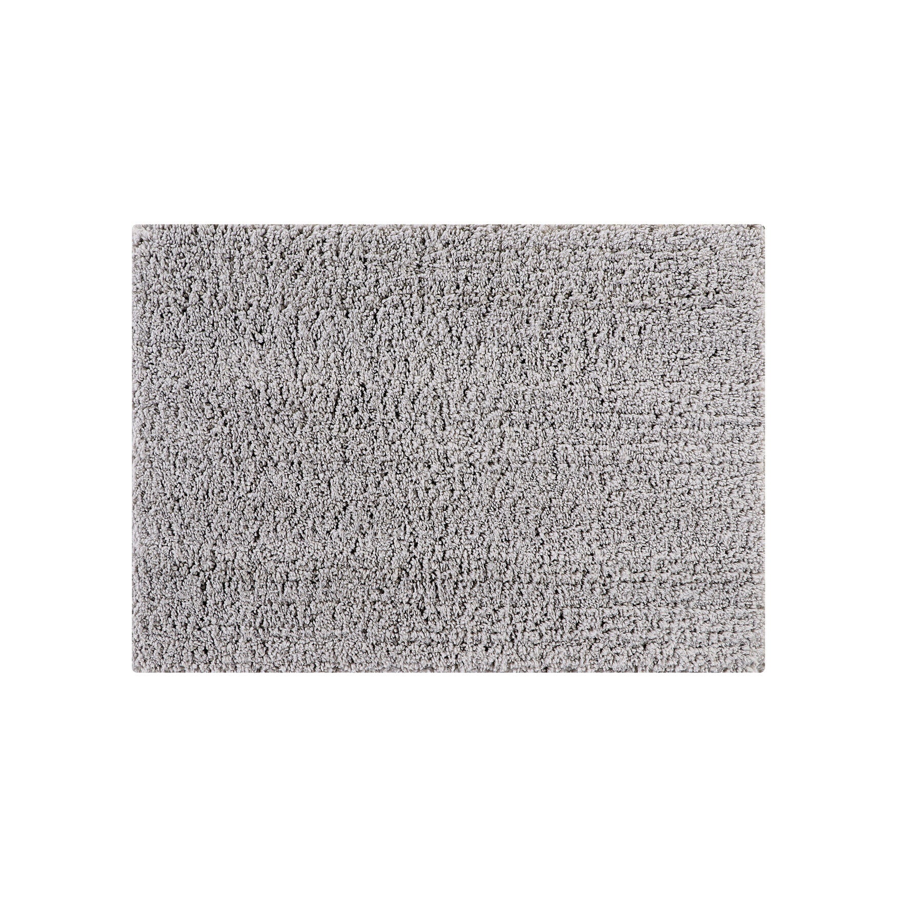 Micro Plush Collection 100% Polyester 17 inches X 24 inches Rectangle Bath Rug, LIGHT GRAY, hi-res image number 0