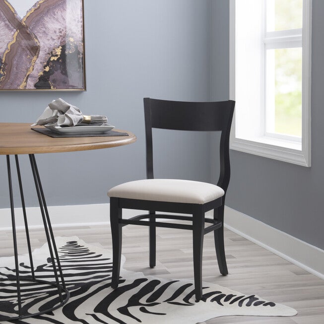 Chandler Side Chair Black Set of 2, , alternate image number null