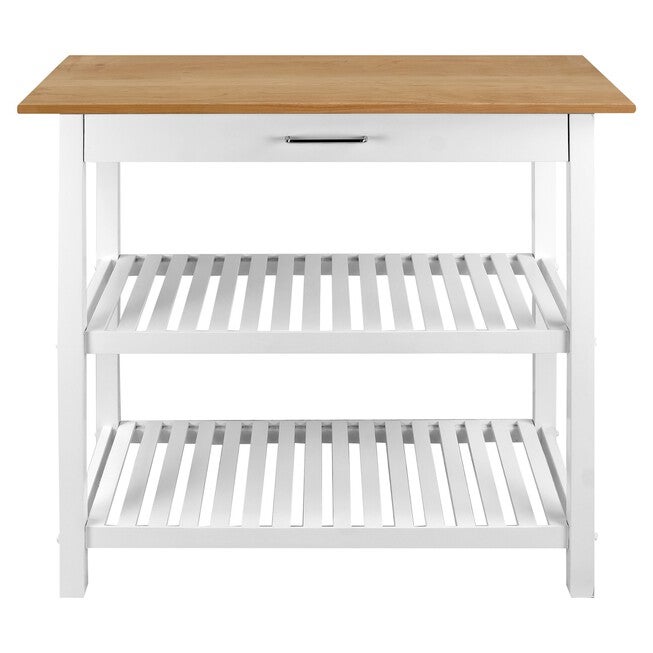 Kitchen Island with Solid American Cherry Top, NATURAL, hi-res image number null