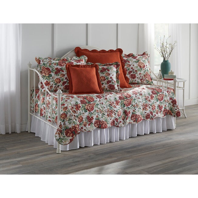 Florence Daybed Bedspread, SPICE FLORAL MULTI, hi-res image number 0