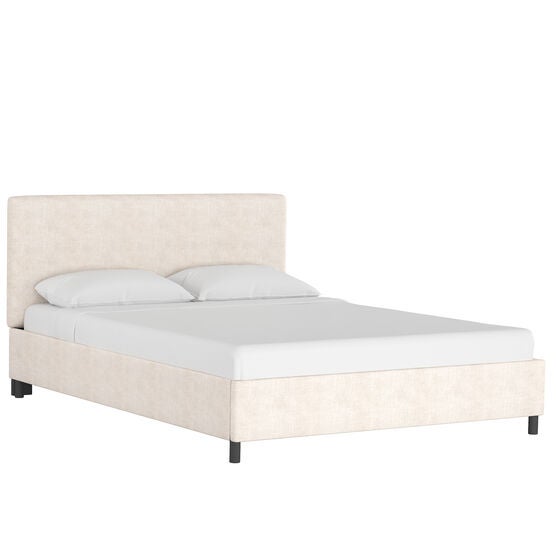 Sawyer Platform Bed in Aiden Almond, LINEN TALC, hi-res image number null