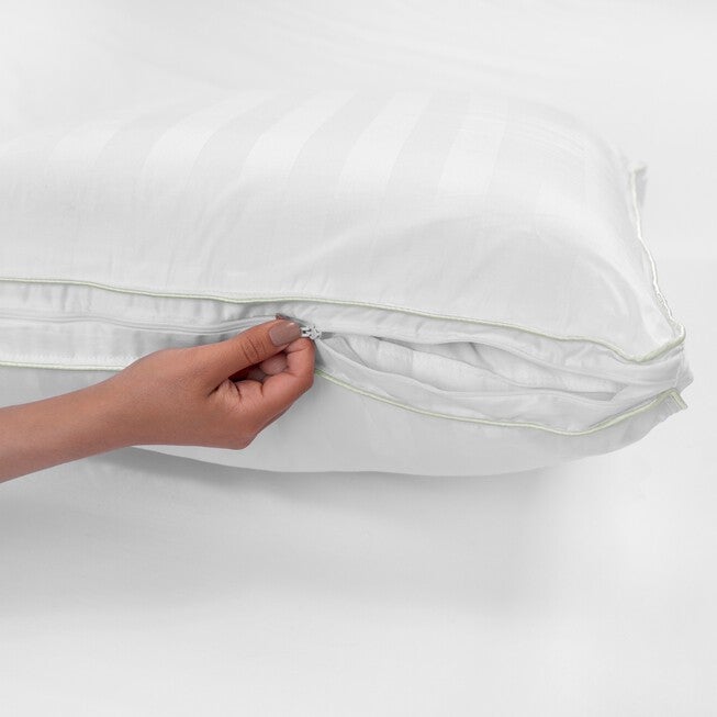 SensorPEDIC Dual Comfort Supreme Gusseted Bed Pillow, , alternate image number null