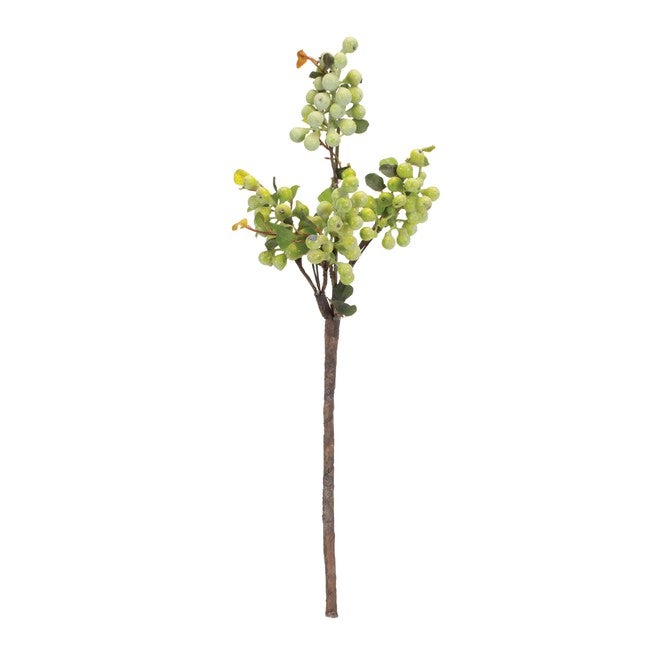 Green Berry Foliage Spray (Set of 6), GREEN, alternate image number 1