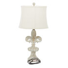 Set Of 2 White Polystone French Country Table Lamp, , on-hover image number null
