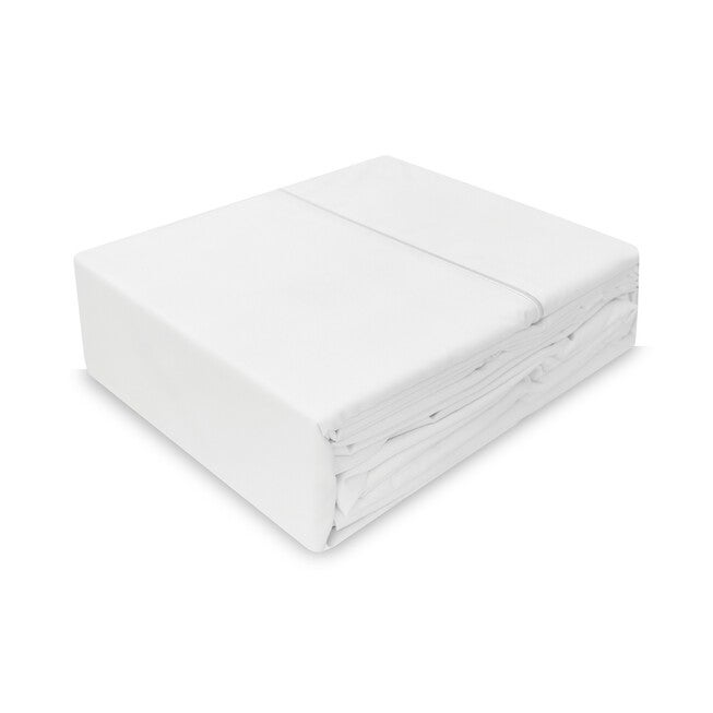 SensorPEDIC Ice Cool 400 Thread Count Cotton-Rich White Sheet Set, , alternate image number null