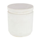 White Fiber Clay Industrial Stool, WHITE, hi-res image number null