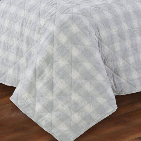 Estate Collection Huntington Flannel Quilt Set, , on-hover image number null