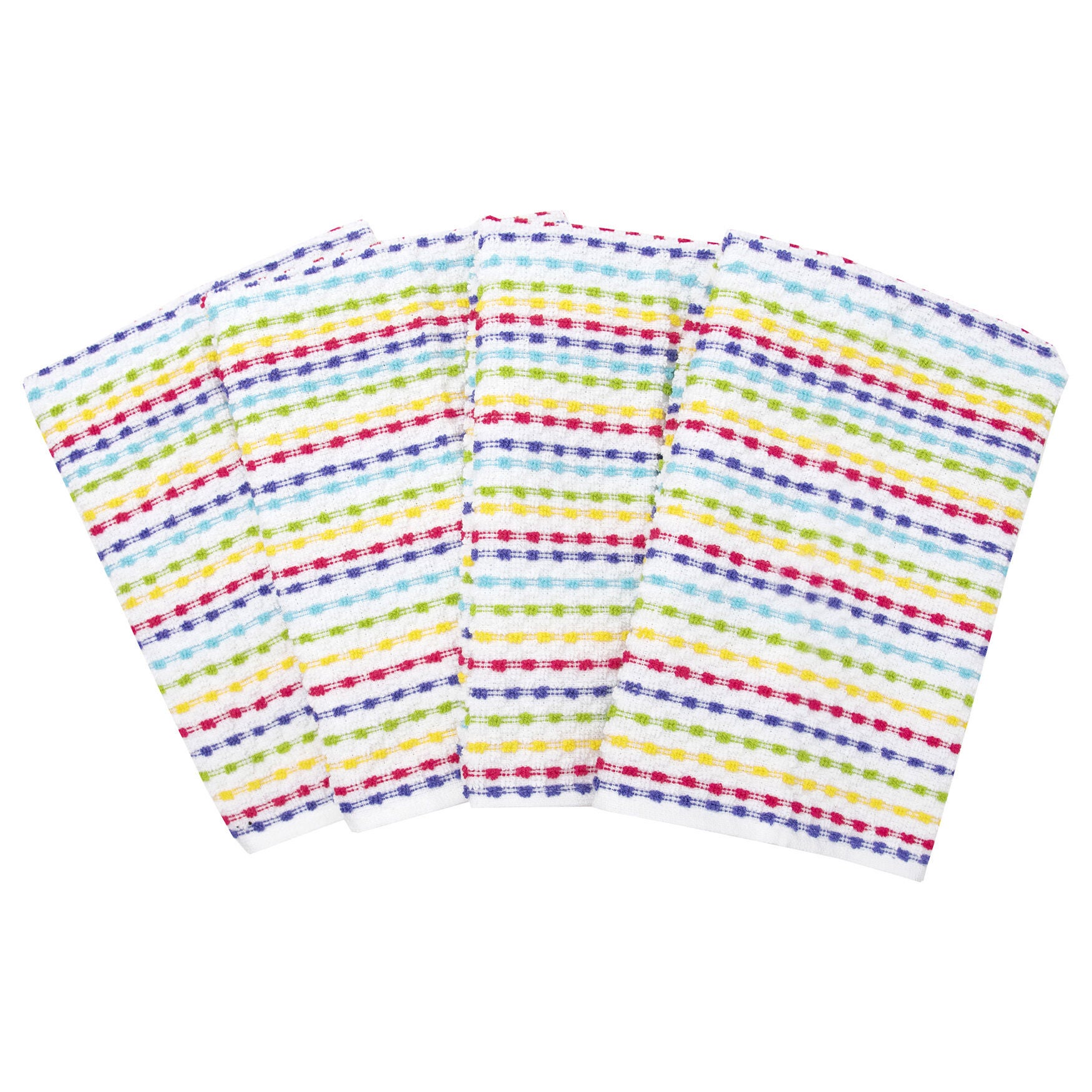 Pebble Bar Mop Towels, Set Of 4 Kitchen Towel, SUMMER, hi-res image number 0