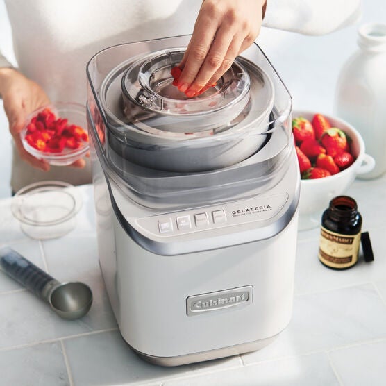 Gelateria Ice Cream Maker (White), WHITE, hi-res image number null