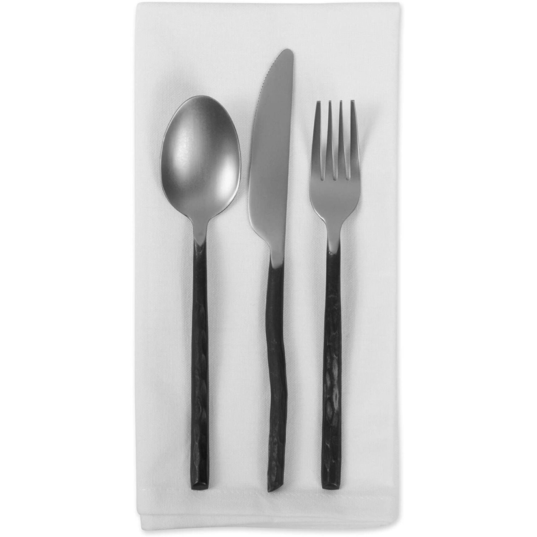 White Napkin, Set of 6, , on-hover image number 1