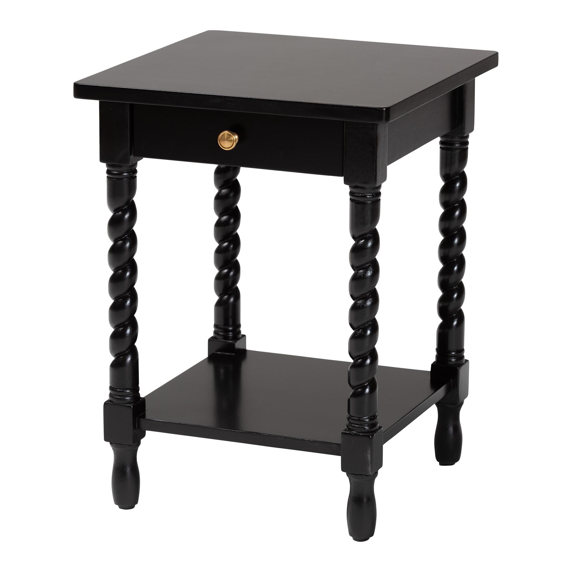 Niklas Nightstand, BLACK, alternate image number 1