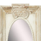 Set Of 4 Brown Wood Vintage Wall Mirror, , alternate image number null