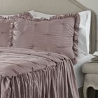 Ravello Pintuck Ruffle Skirt Bedspread 3 Pc Set, , on-hover image number null