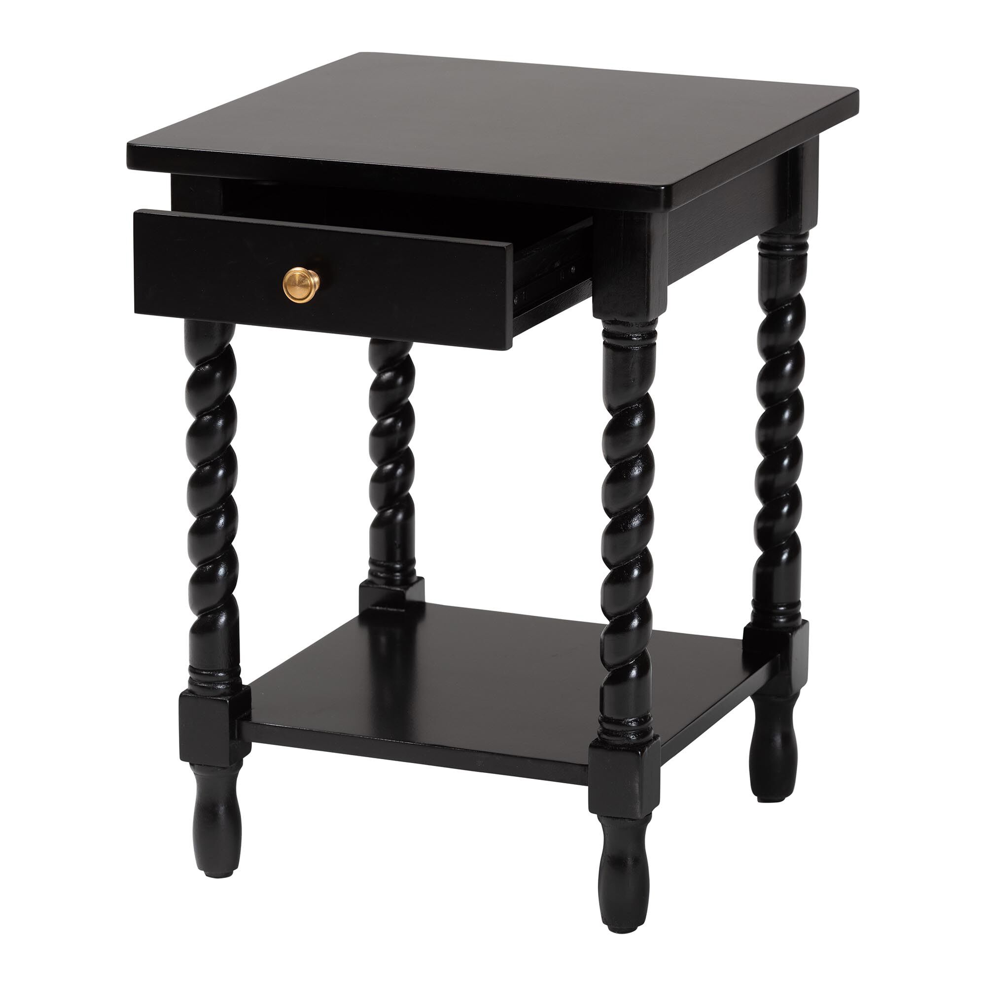 Niklas Nightstand, BLACK, alternate image number 2