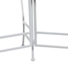 Set Of 3 White Metal Traditional Plantstand, , alternate image number null