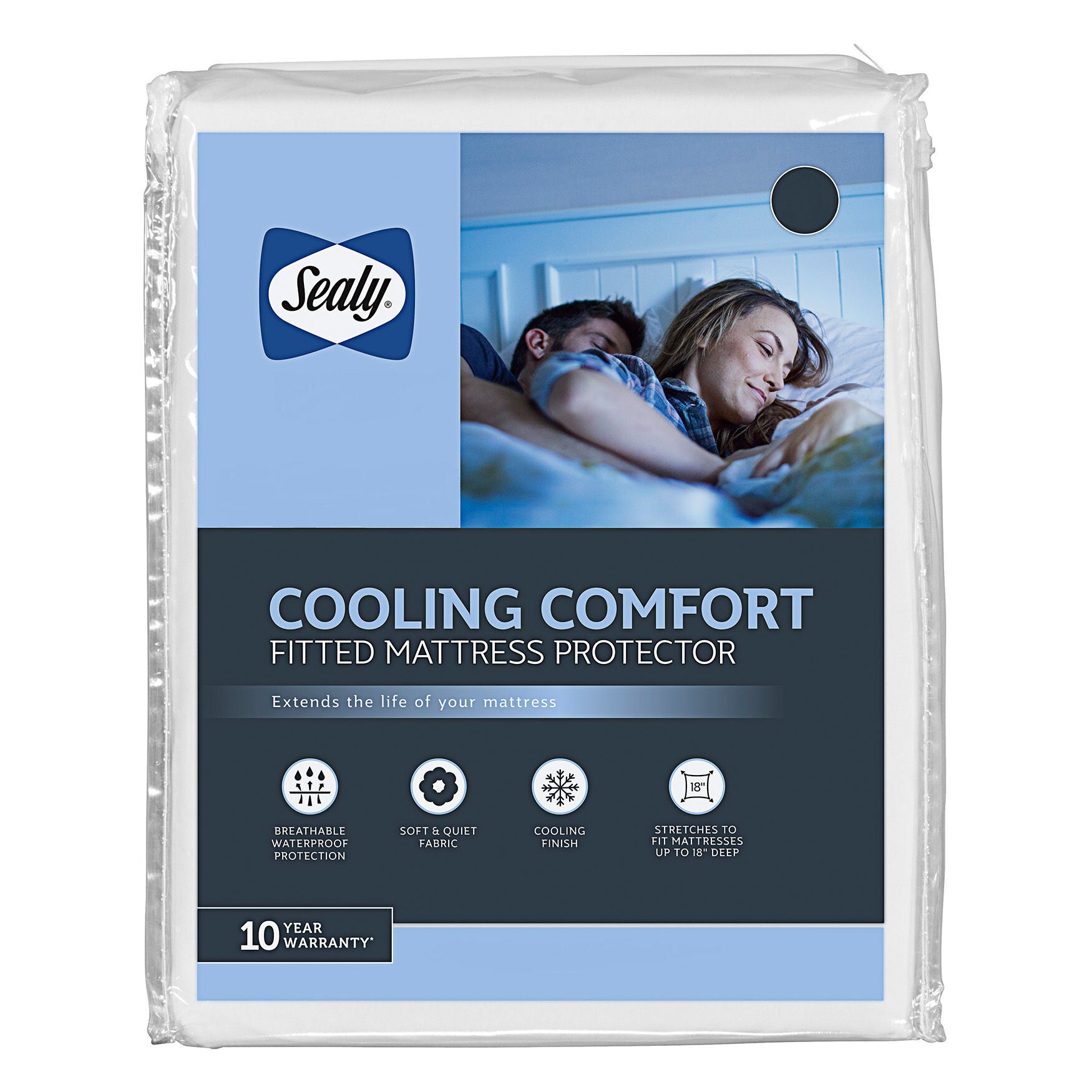 Sealy posturepedic cooling comfort fitted mattress protector hot sale