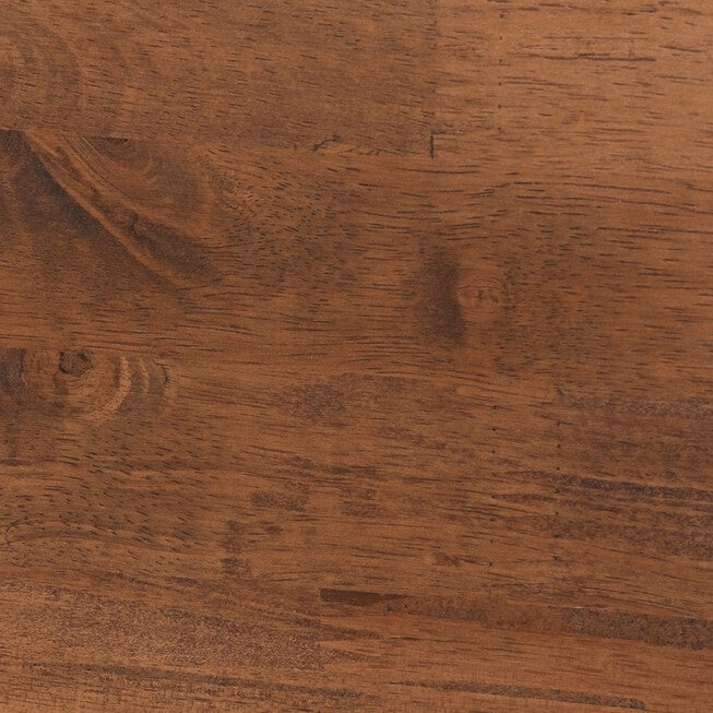 Agatis Mid-Century Modern Ash Walnut Finished Wood Bed Frame, , alternate image number null