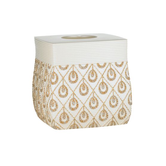 Seraphina Tissue Box, BEIGE GOLD, hi-res image number null