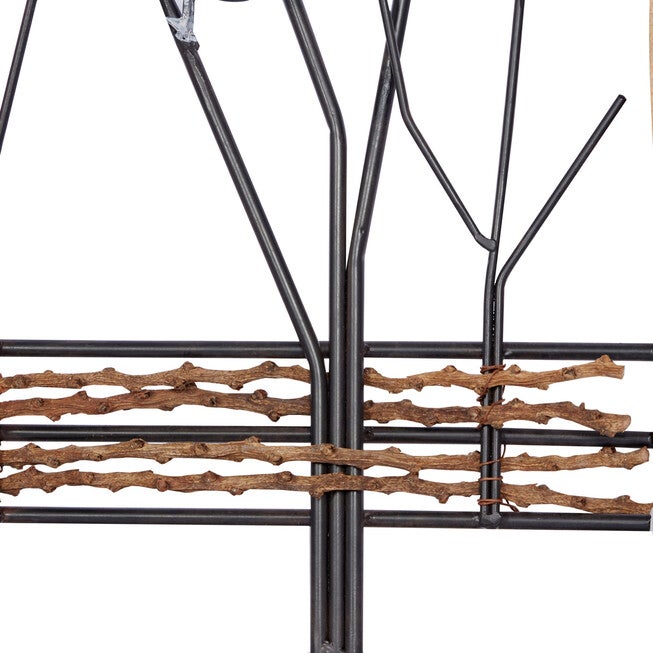 Set Of 2 Black Metal Farmhouse Wall Decor, , alternate image number 4