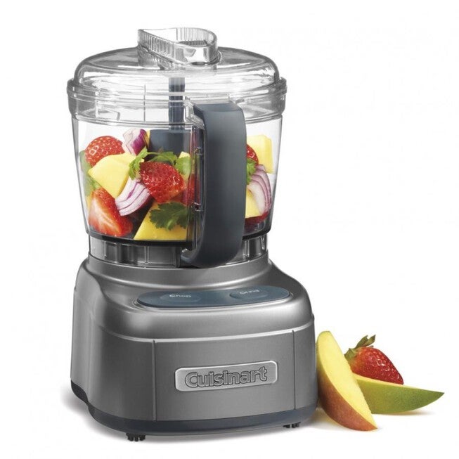 Elemental Collection 4-cup Chopper/Grinder (Gun Metal), WHITE, hi-res image number null