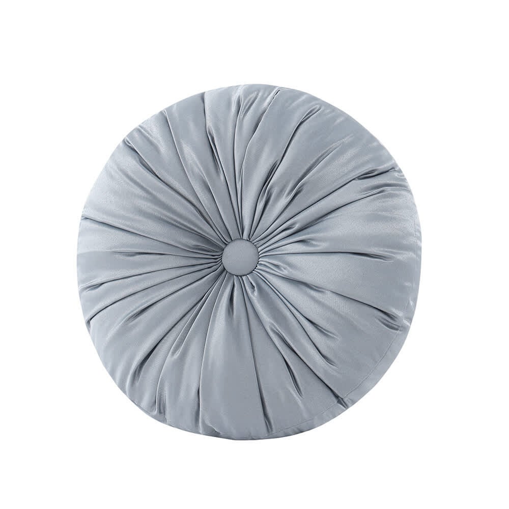 Lorenzo Round Decorative Throw Pillow, BLUE, hi-res image number null