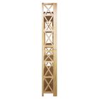 Montego 3-Shelf Folding Bookcase -Natural, , alternate image number null