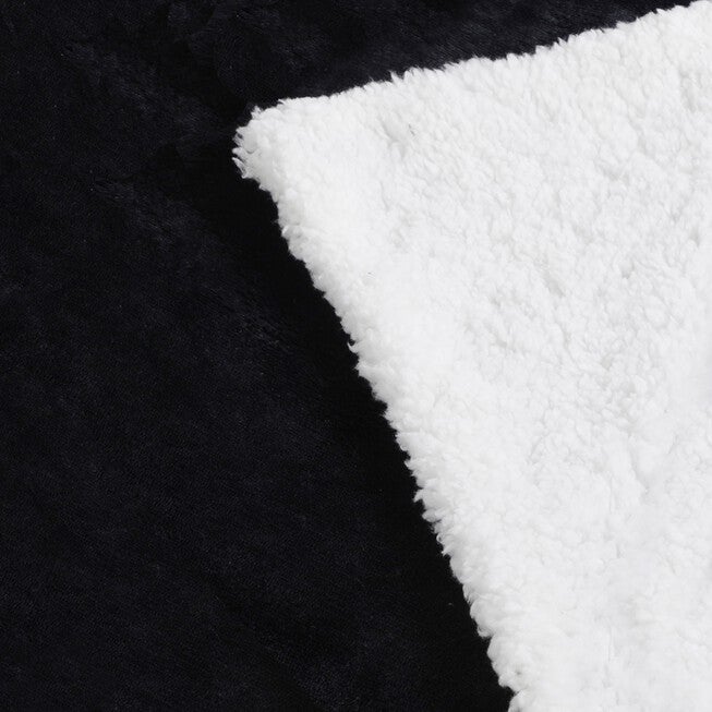 Soft Sherpa Reversible 15lb Weighted Blanket with Washable Cover , , alternate image number null